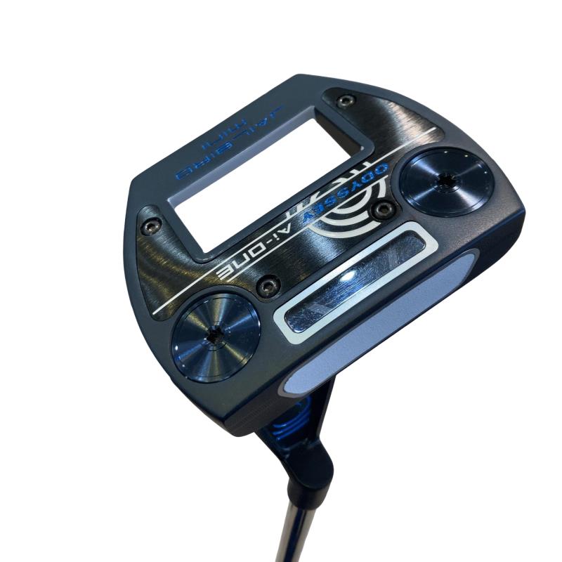 【中古】 オデッセイ Ai-ONE TRI-BEAM JAILBIRD MINI CH 34インチ パター PT STROKE LAB 90 スチール (フレックスその他) メンズ 男性用 右利き 右用 Bランク ゴルフクラブ｜ゴルフパートナー 中古クラブ店