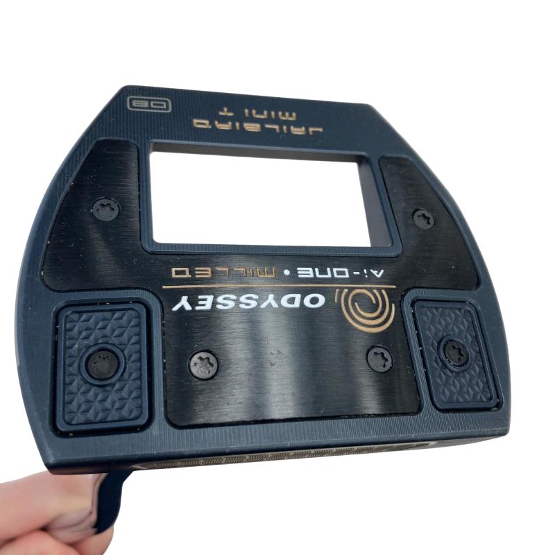 【中古】 オデッセイ Ai-ONE・MILLED JAILBIRD MINI T DB(カスタム) パター PT 純正特注シャフト (フレックスその他) メンズ 男性用 右利き 右用 Cランク ゴルフクラブ