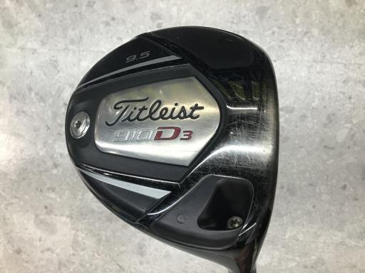【中古】 タイトリスト 910 D3  9.5° １番ウッド DR Tour AD DJ-7 (フレックスS) メンズ 成人男性用 右利き 右用 C価値づける ゴルフ野球クラブ