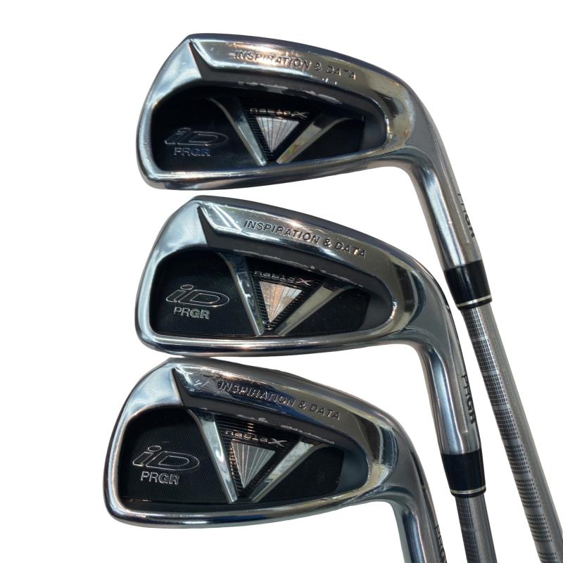 【中古】 プロギア iD nabla X 5S アイアンセット IR iD nabla X(アイアン) (フレックスR) メンズ 男性用 右利き 右用 Cランク ゴルフクラブ