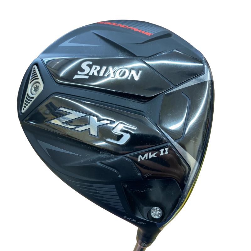 【中古】 ダンロップ SRIXON ZX5 Mk II 10.5° １番ウッド DR Diamana ZX-II 50 (フレックスS) メンズ 成人男性用 右利き 右用 C序列付ける ゴルフ野球クラブ