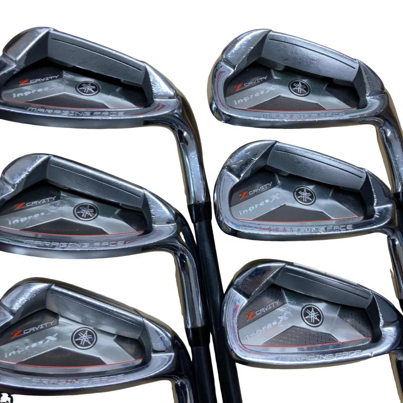 【中古】 ヤマハ inpres X Z CAVITY 7S アイアンセット IR TBX-512i (フレックスR) メンズ 男性用 右利き 右用 Cランク ゴルフクラブ