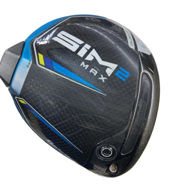 【中古】 テーラーメイド SIM2 MAX 10.5° ドライバー DR リシャフト (フレックスその他) メンズ 男性用 右利き 右用 Cランク ゴルフクラブ
