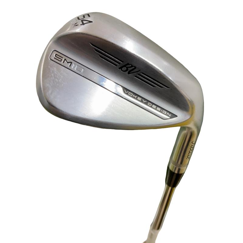 【中古】 タイトリスト VOKEY SPIN MILLED SM10 ツアークロム 54°/08°M ウェッジ WG Dynamic Gold (フレックスS) メンズ 男性用 右利き 右用 Cランク ゴルフクラブ