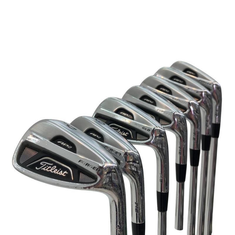 【中古】 タイトリスト Titleist AP2 712 8S アイアンセット IR 純正特注シャフト (フレックスX) メンズ 男性用 右利き 右用 Cランク ゴルフクラブ｜ゴルフパートナー 中古クラブ店