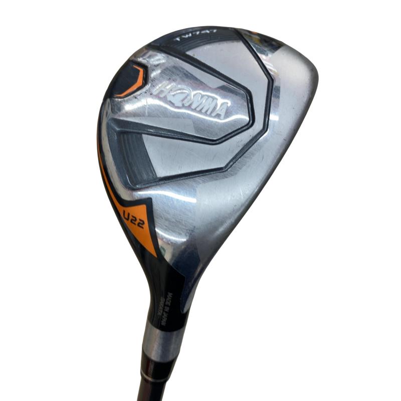 【中古】 本間ゴルフ TOUR WORLD TW747 22° ユーティリティ UT VIZARD for 747(ユーティリティ) (フレックスその他) メンズ 男性用 右利き 右用 Cランク ゴルフクラブ