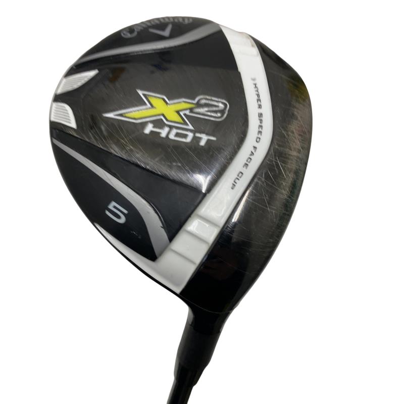 【中古】 キャロウェイ X2 HOT 5W フェアウェイウッド FW X2 HOT(フェアウェイ) (フレックスSR) メンズ 男性用 右利き 右用 Cランク ゴルフクラブ