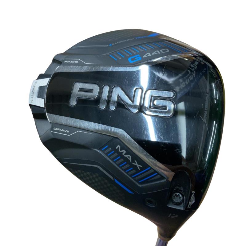 【中古】 ピン G440 MAX 12° １番ウッド DR ALTA J CB BLUE(DR) (フレックスR) メンズ 成人男性用 右利き 右用 C序列付ける ゴルフ野球クラブ