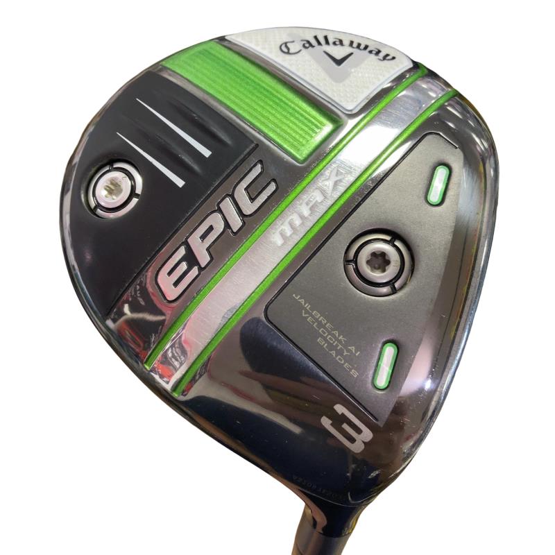 【中古】 キャロウェイ EPIC MAX  3W フェアウェイウッド FW Diamana 40 for CW(2021 EPIC FW) (フレックスSR) メンズ 成人男性用 右利き 右用 C位置づける ゴルフ野球クラブ