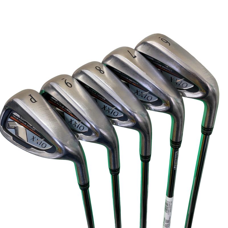 【中古】 ダンロップ XXIO(2018) 5S アイアンセット IR NS PRO 870GH D.S.T for XXIO (フレックスR) メンズ 男性用 右利き 右用 Cランク ゴルフクラブ