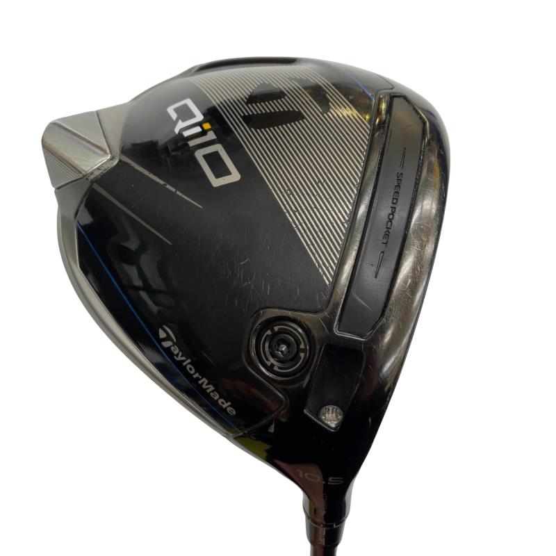 【中古】 テーラーメイド Qi10 10.5° ドライバー DR Diamana BLUE TM50(Qi10 DR) (フレックスSR) メンズ 男性用 右利き 右用 Cランク ゴルフクラブ