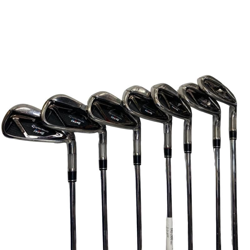 【中古】 テーラーメイド M4 8S USA アイアンセット IR KBS MAX (フレックスS) メンズ 男性用 右利き 右用 Cランク ゴルフクラブ