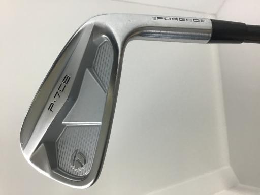 【中古】 テーラーメイド Taylor Made P・7CB(2024) 8S アイアンセット IR 純正特注シャフト (フレックスS) メンズ 男性用 右利き 右用 Cランク ゴルフクラブ