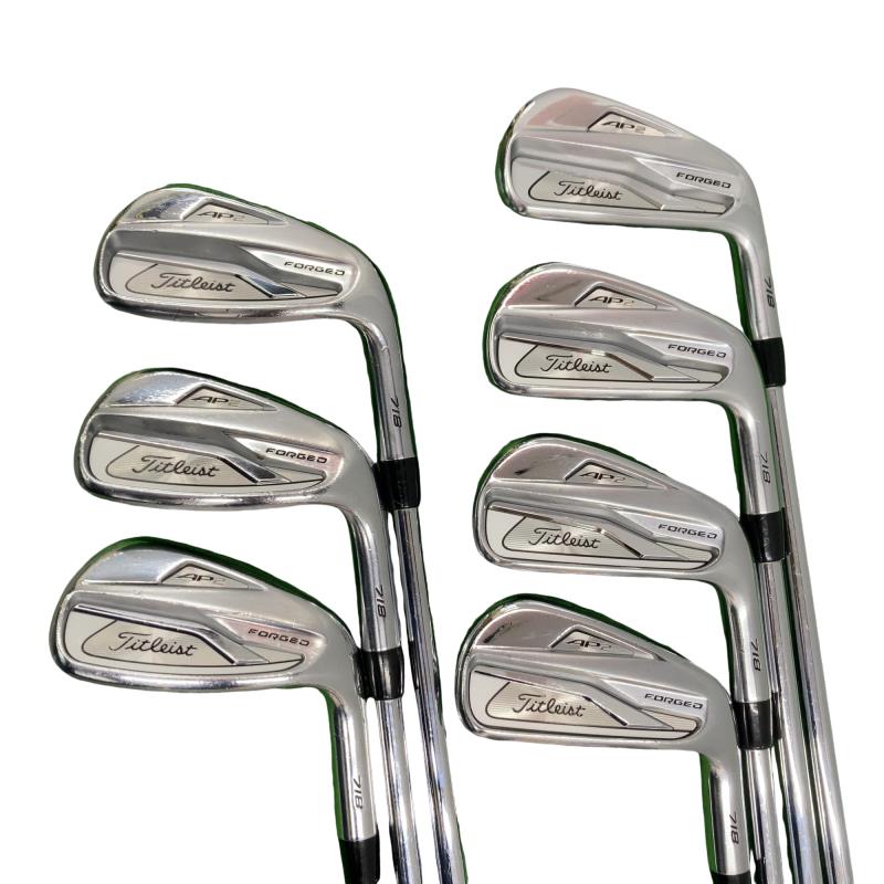 【中古】 タイトリスト Titleist AP2 718 8S アイアンセット IR NS PRO MODUS3 TOUR120 (フレックスS) メンズ 男性用 右利き 右用 Cランク ゴルフクラブ｜ゴルフパートナー 中古クラブ店