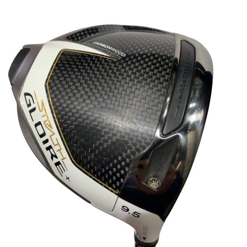【中古】 テーラーメイド STEALTH GLOIRE+ 9.5° ドライバー DR SPEEDER NX for TM(DR) (フレックスSR) メンズ 男性用 右利き 右用 Cランク ゴルフクラブ
