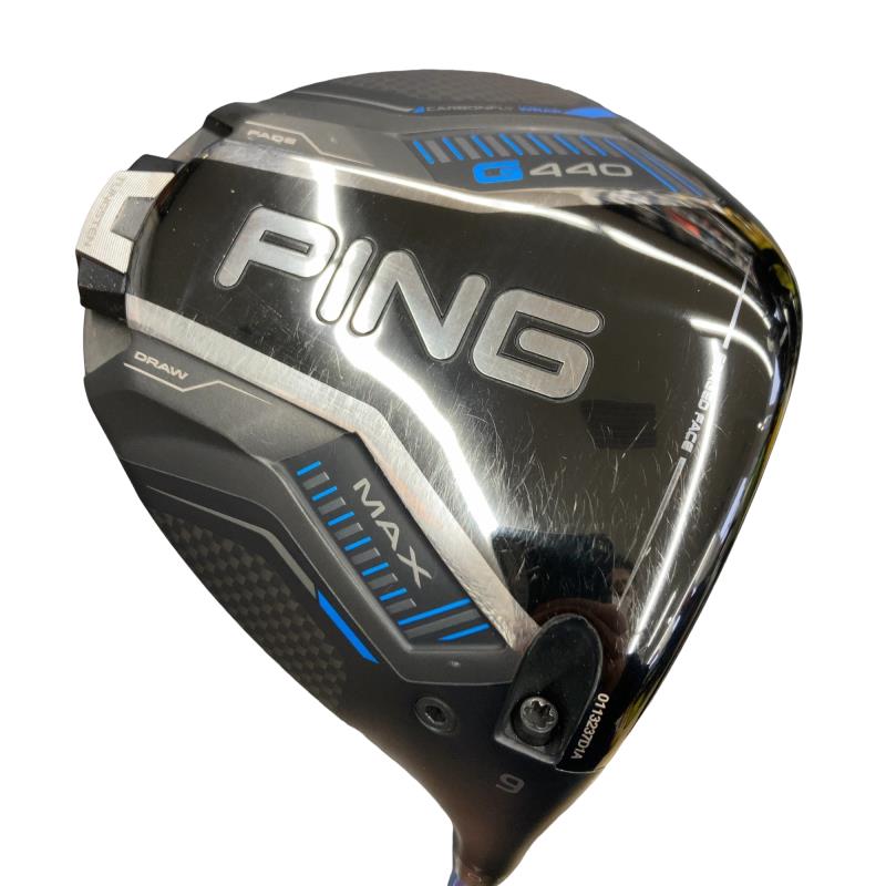 【中古】 ピン G440 MAX  9° １番ウッド DR ALTA J CB BLUE(DR) (フレックスS) メンズ 成人男性用 右利き 右用 C序列付ける ゴルフ野球クラブ