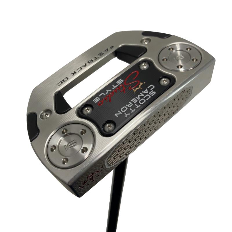 【中古】 タイトリスト SCOTTY CAMERON STUDIO STYLE FASTBACK OC(2025) 34in パター PT スチール写真 (フレックス余分の物) メンズ 成人男性用 右利き 右用 B位置づける ゴルフ野球クラブ