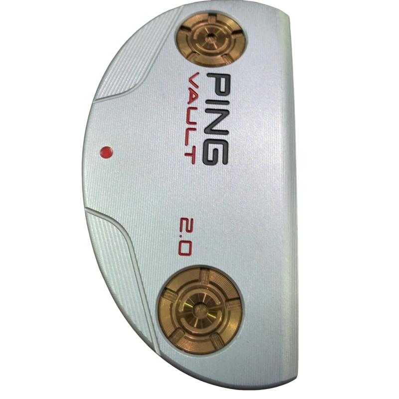 【中古】 ピン VAULT 2.0 PIPER プラチナム(360g) 32in(PP58手持ち部分) パター PT スチール写真 (フレックス余分の物) メンズ 成人男性用 右利き 右用 B位置づける ゴルフ野球クラブ