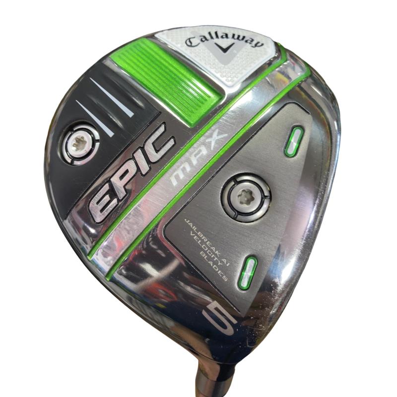 【中古】 キャロウェイ EPIC MAX  5W フェアウェイウッド FW Diamana 40 for CW(2021 EPIC FW) (フレックスSR) メンズ 成人男性用 右利き 右用 C位置づける ゴルフ野球クラブ