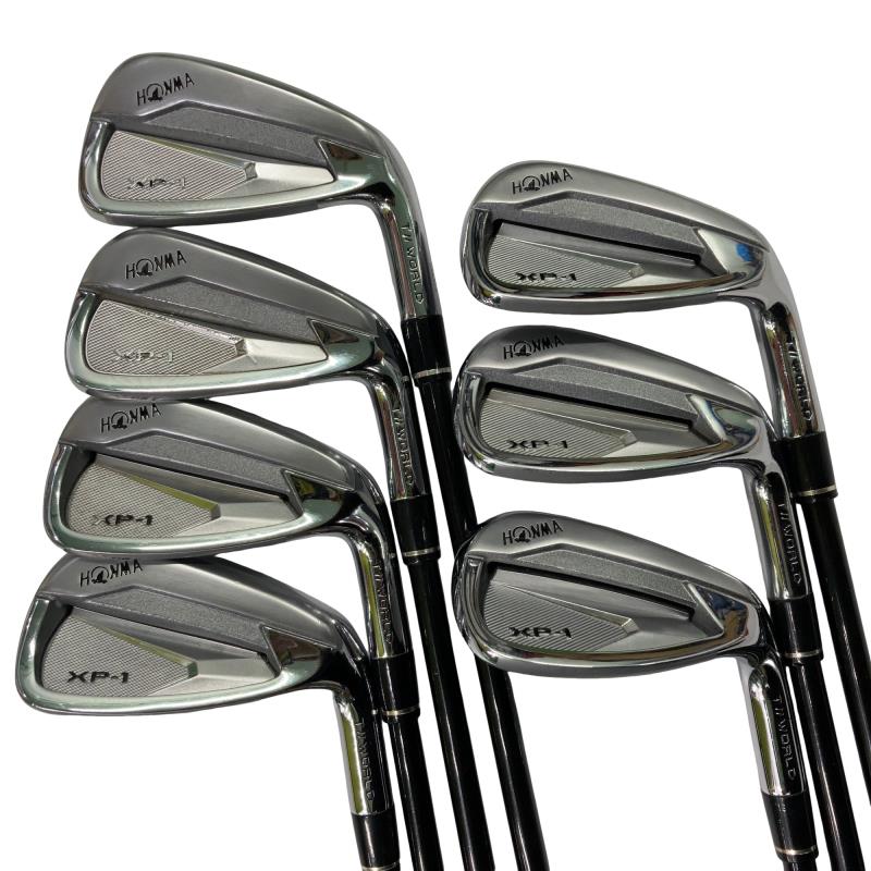 【中古】 本間ゴルフ TOUR WORLD XP-1 7S アイアン仕掛ける IR VIZARD 43(IR) (フレックスR) メンズ 成人男性用 右利き 右用 C価値づける ゴルフ野球クラブ