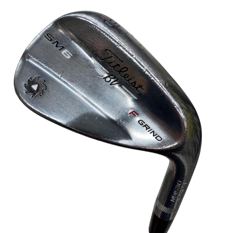 【中古】 タイトリスト VOKEY SPIN MILLED SM6 ツアークロム 50°/12°F ウェッジ WG Dynamic Gold (フレックスS) メンズ 男性用 右利き 右用 Cランク ゴルフクラブ