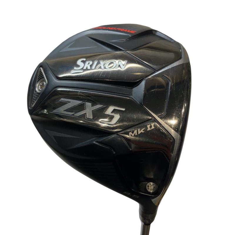 【中古】 ダンロップ SRIXON ZX5 Mk II 9.5° ドライバー DR Diamana ZX-II 50 (フレックスSR) メンズ 男性用 右利き 右用 Cランク ゴルフクラブ
