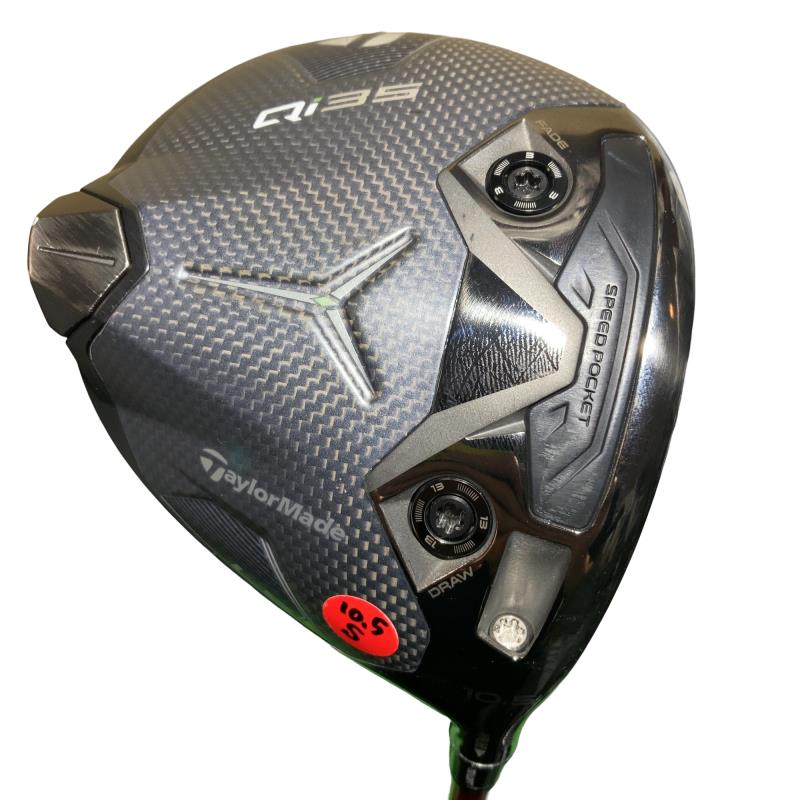 【中古】 テーラーメイド Qi35 LS 10.5° ドライバー DR リシャフト (フレックスその他) メンズ 男性用 右利き 右用 Cランク ゴルフクラブ