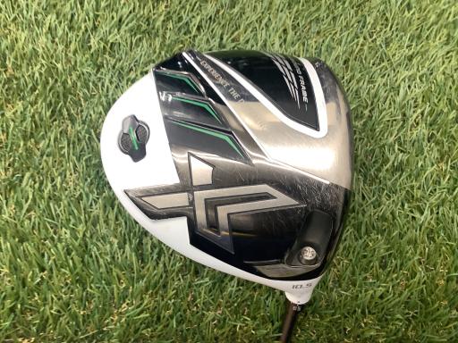 【中古】 ダンロップ XXIO(2022) eks ホワイト 10.5° ドライバー DR Miyazaki AX-2(DR) (フレックスS) メンズ 男性用 右利き 右用 Cランク ゴルフクラブ