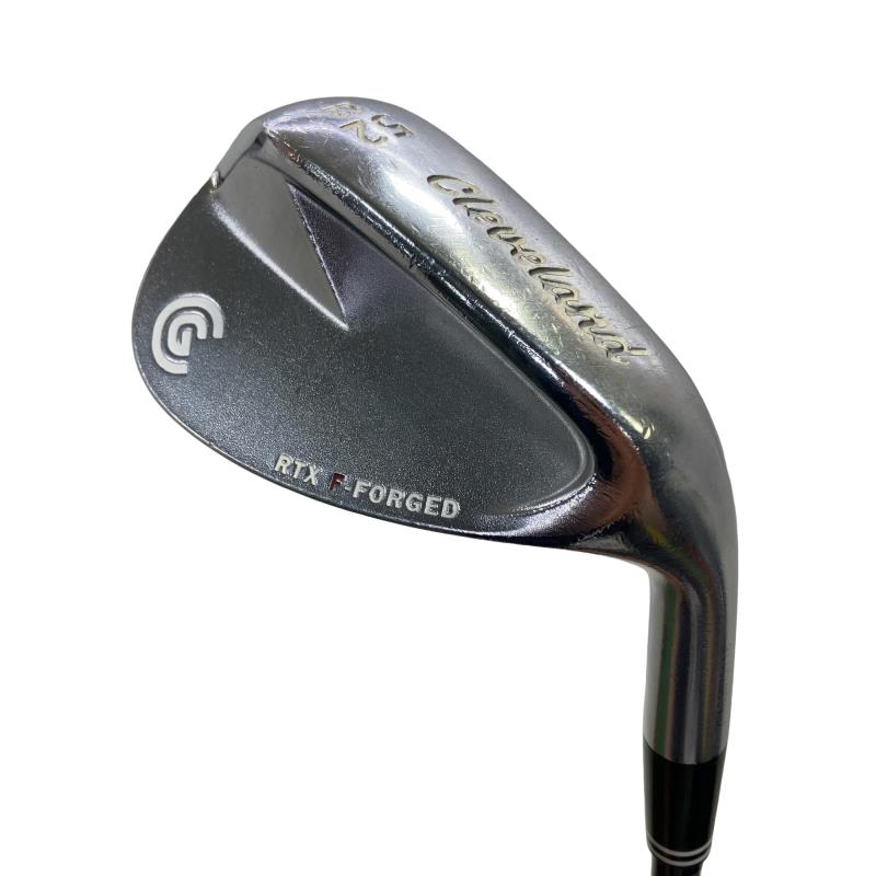 【中古】 クリーブランド Cleveland RTX F-FORGED 52°/12° ウェッジ WG Miyazaki WG-60 (フレックス余分の物) メンズ 成人男性用 右利き 右用 C位置づける ゴルフ野球クラブ