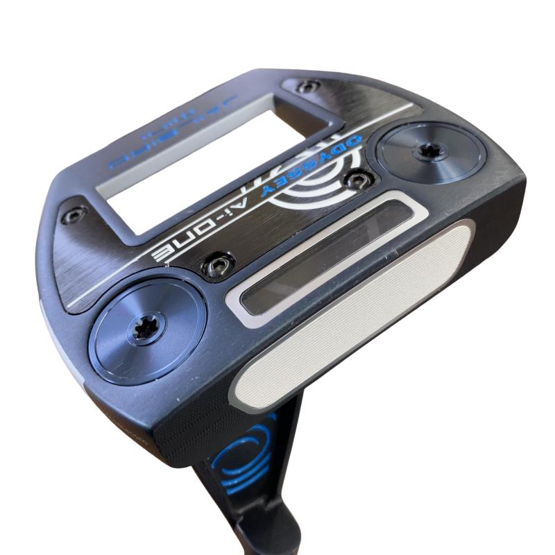 【中古】 オデッセイ Ai-ONE TRI-BEAM JAILBIRD MINI CH 34in パター PT STROKE LAB 90 スチール写真 (フレックス余分の物) メンズ 成人男性用 右利き 右用 C序列付ける ゴルフ野球クラブ