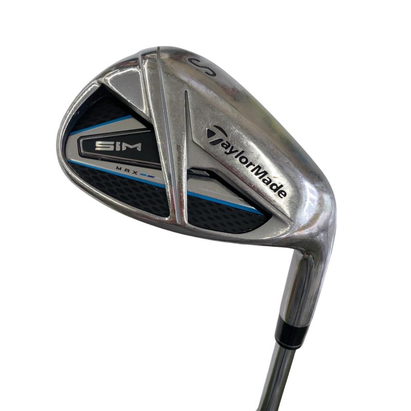 【中古】 テーラーメイド SIM MAX SW ウェッジ WG KBS MAX85 JP (フレックスS) メンズ 男性用 右利き 右用 Cランク ゴルフクラブ