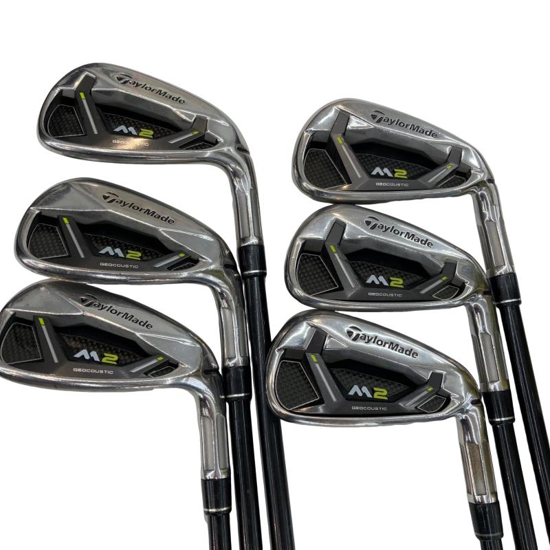 【中古】 テーラーメイド M2(2017) 6S アイアンセット IR RE-AX 90 STEEL JAPAN・SPEC(アイアン) (フレックスR) メンズ 男性用 右利き 右用 Cランク ゴルフクラブ｜ゴルフパートナー 中古クラブ店
