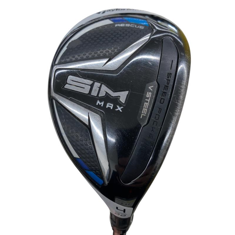 【中古】 テーラーメイド SIM MAX U4 ユーティリティ UT KBS MAX85 JP (フレックスS) メンズ 男性用 右利き 右用 Cランク ゴルフクラブ