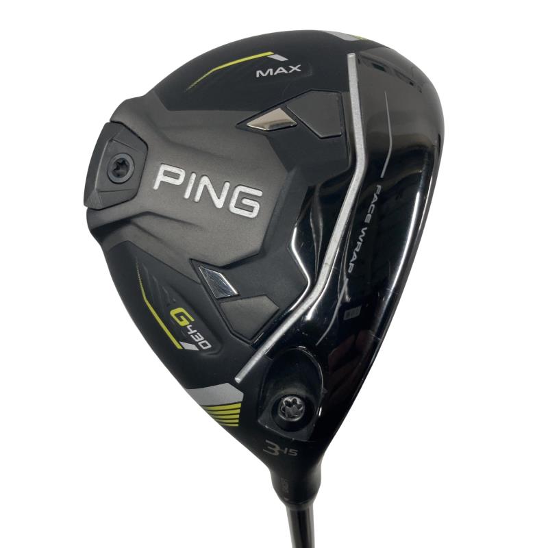 【中古】 ピン G430 MAX 3W フェアウェイウッド FW ALTA J CB BLACK(FW) (フレックスS) メンズ 男性用 右利き 右用 Bランク ゴルフクラブ