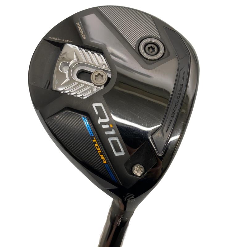 【中古】 テーラーメイド Qi10 TOUR 3W フェアウェイウッド FW Diamana SILVER TM50(Qi10 FW) (フレックスS) メンズ 男性用 右利き 右用 Cランク ゴルフクラブ