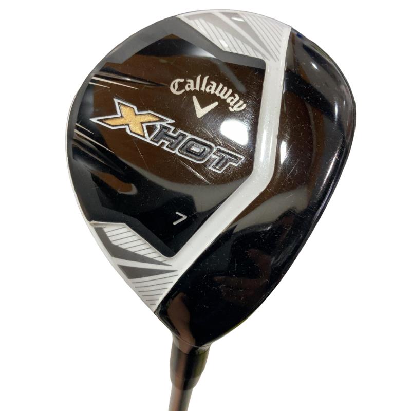 【中古】 キャロウェイ X HOT  7W フェアウェイウッド FW X HOT 50W(フェアウェイウッド) (フレックスR) メンズ 成人男性用 右利き 右用 C位置づける ゴルフ野球クラブ