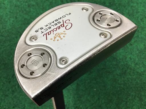 【中古】 タイトリスト SCOTTY CAMERON Special select FLOWBACK 5.5 34in パター PT スチール写真 (フレックス余分の物) メンズ 成人男性用 右利き 右用 C位置づける ゴルフ野球クラブ