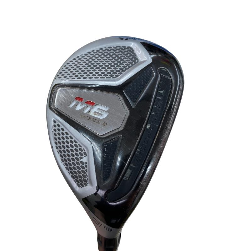 【中古】 テーラーメイド M6 U3 ユーティリティ UT RE-AX 85 STEEL (フレックスS) メンズ 男性用 右利き 右用 Dランク ゴルフクラブ