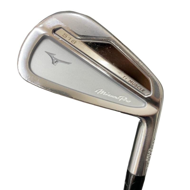 【中古】 ミズノ Mizuno Pro 518 #4 単品アイアン LI 完全無欠特注立て坑 (フレックスS) メンズ 成人男性用 右利き 右用 C序列付ける ゴルフ野球クラブ