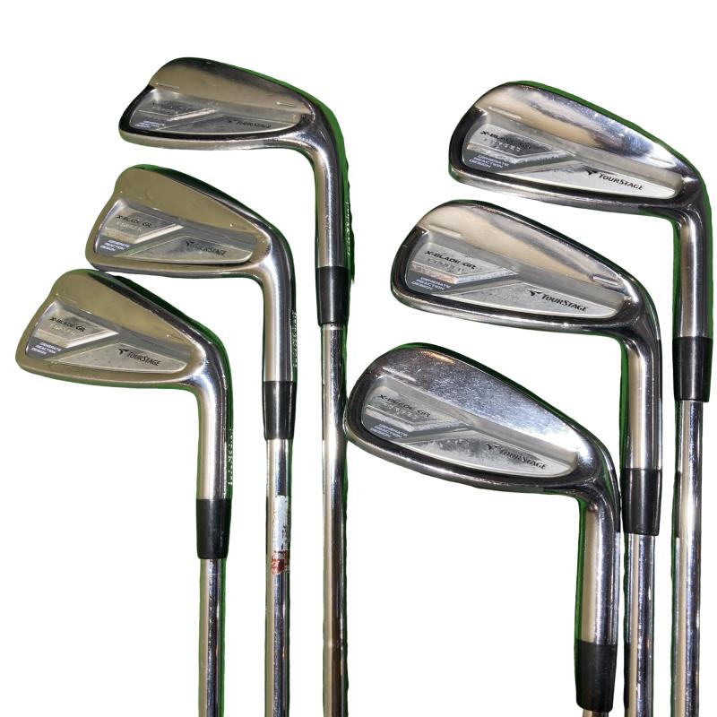 【中古】 ブリヂストン TOURSTAGE X-BLADE GR FORGED(2014) 6S アイアンセット IR NS PRO 950GH ウェイトフロー (フレックスS) メンズ 男性用 右利き 右用 Dランク ゴルフクラブ