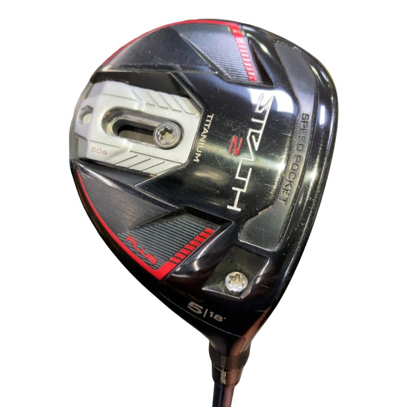 【中古】 テーラーメイド STEALTH2 PLUS 5W フェアウェイウッド FW 純正特注シャフト (フレックスS) メンズ 男性用 右利き 右用 Cランク ゴルフクラブ