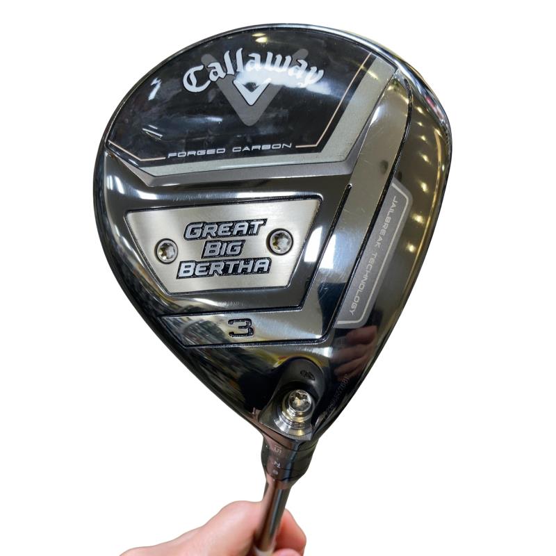 【中古】 キャロウェイ GREAT BIG BERTHA(2023) 3W フェアウェイウッド FW Speeder NX for GBB(フェアウェイ) (フレックスS) メンズ 男性用 右利き 右用 Bランク ゴルフクラブ