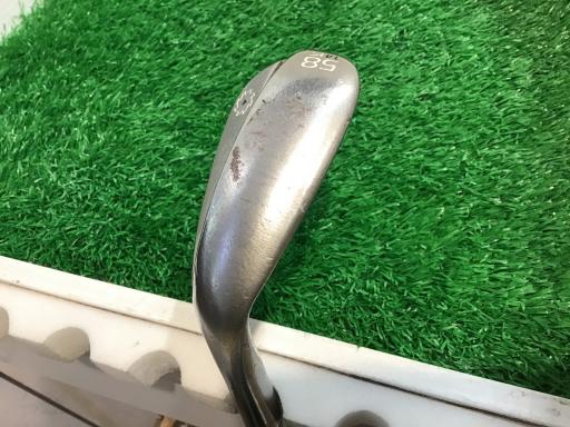 【中古】 タイトリスト VOKEY SPIN MILLED SM7 ブラッシュドスチール 58°/14°K ウェッジ WG Dynamic Gold (フレックスS) メンズ 男性用 右利き 右用 Dランク ゴルフクラブ