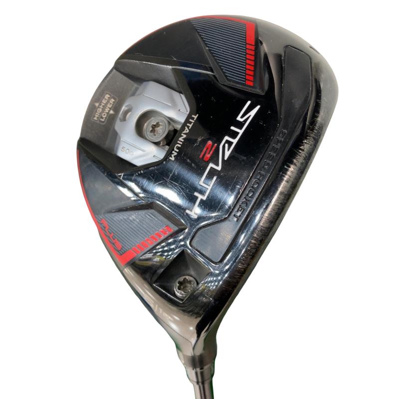 【中古】 テーラーメイド STEALTH2 PLUS 5W フェアウェイウッド FW 純正特注シャフト (フレックスS) メンズ 男性用 右利き 右用 Cランク ゴルフクラブ