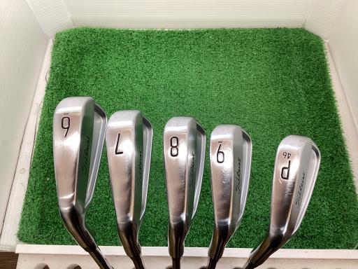 【中古】 タイトリスト Titleist T100(2023) 6S レフティ アイアン仕掛ける IR リシャフト (フレックス余分の物) メンズ 成人男性用 左ぎっちょ レフティ 左用 C価値づける ゴルフ野球クラブ