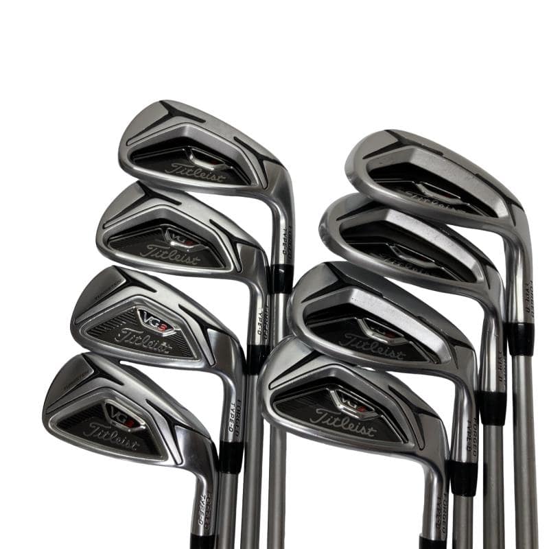 【中古】 タイトリスト Titleist VG3(2018) TYPE-D 9S アイアンセット IR Titleist VG I(2018) (フレックスS) メンズ 男性用 右利き 右用 Cランク ゴルフクラブ