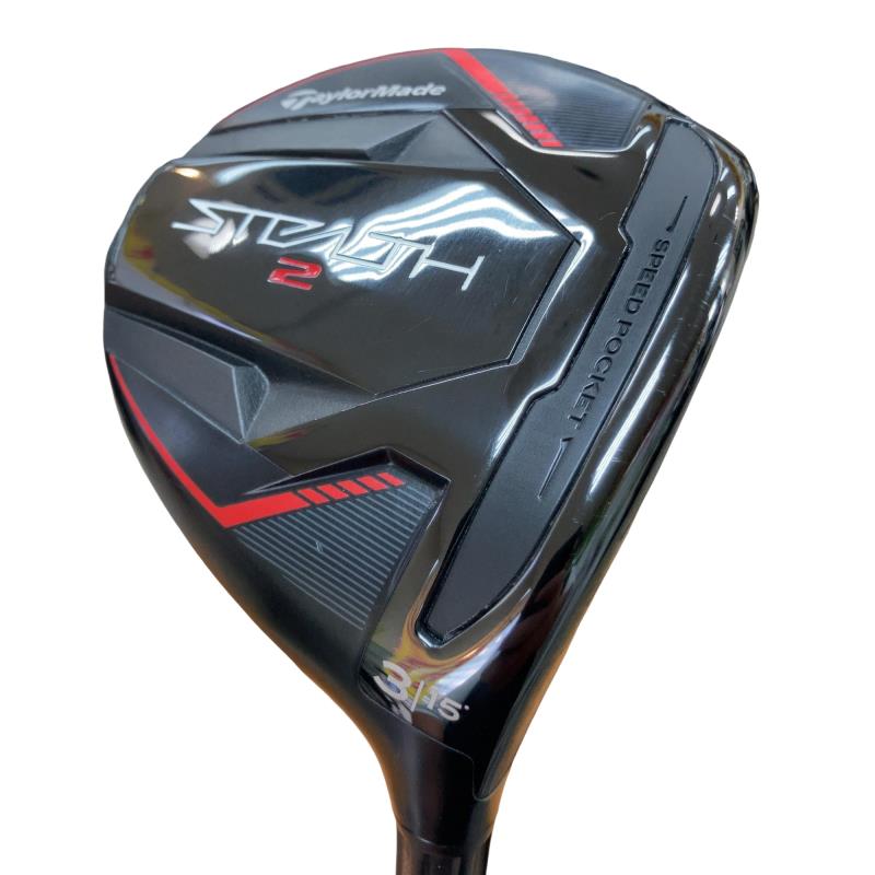 【中古】 テーラーメイド STEALTH2 3W フェアウェイウッド FW TENSEI RED TM50(STEALTH FW) (フレックスSR) メンズ 男性用 右利き 右用 Bランク ゴルフクラブ