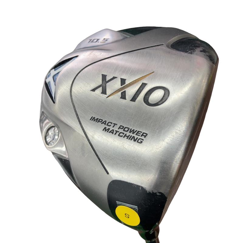 【中古】 ダンロップ XXIO(2010) 10.5° １番ウッド DR XXIO MP600M(白木) (フレックスS) メンズ 成人男性用 右利き 右用 D価値づける ゴルフ野球クラブ