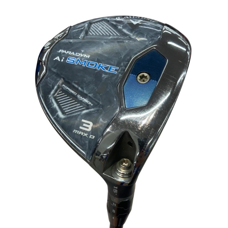 【中古】 キャロウェイ PARADYM Ai SMOKE MAX D 3W フェアウェイウッド FW TENSEI 50 for CW(Ai SMOKE FW) (フレックスR) メンズ 男性用 右利き 右用 Cランク ゴルフクラブ｜ゴルフパートナー 中古クラブ店