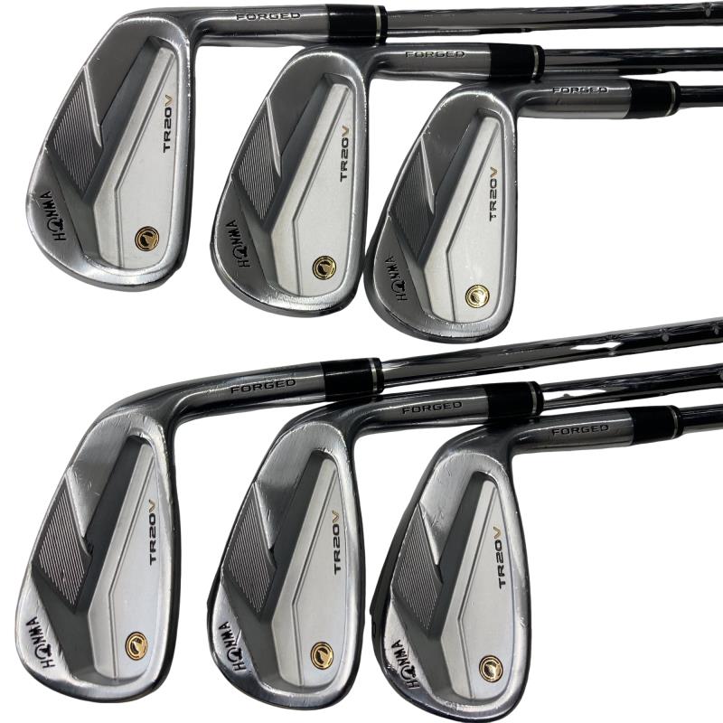 【中古】 本間ゴルフ TOUR WORLD TR20V 6S アイアン仕掛ける IR NS PRO MODUS3 FOR T//WORLD (フレックスS) メンズ 成人男性用 右利き 右用 C位置付ける ゴルフ野球クラブ スポーツ・アウトドア-メンズクラブ